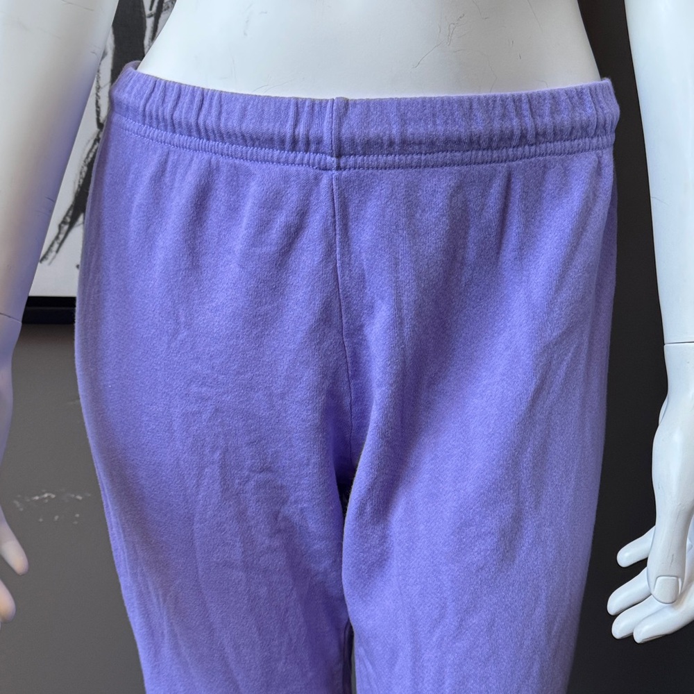 Michael Lauren Purple Ruffle Jogging Pants - Picture 2 of 8